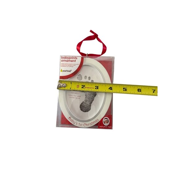 PearHead Baby Print Baby First Christmas Ornaments Keepsake - Picture 4 of 5